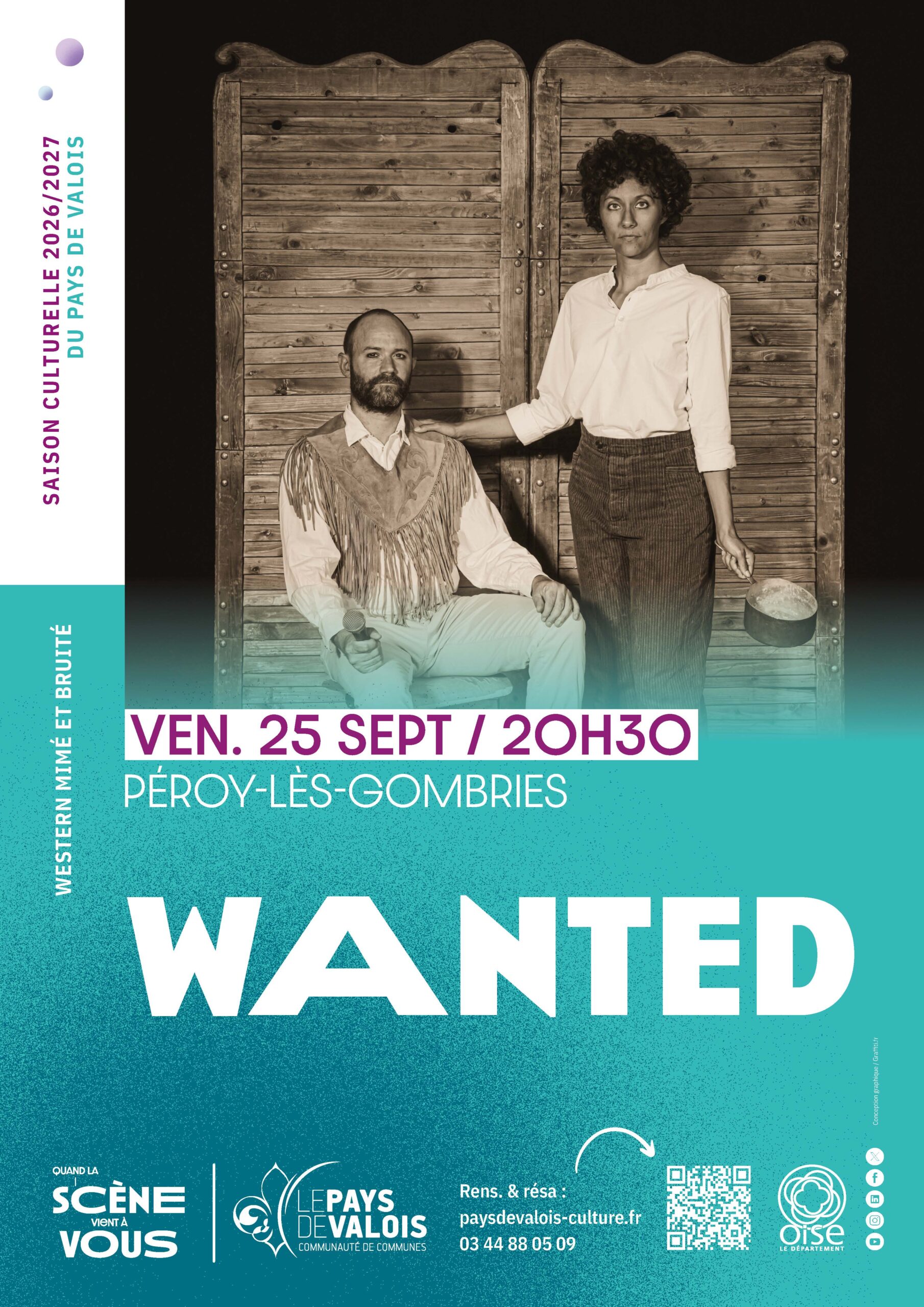 Affiches spectacles web_wanted